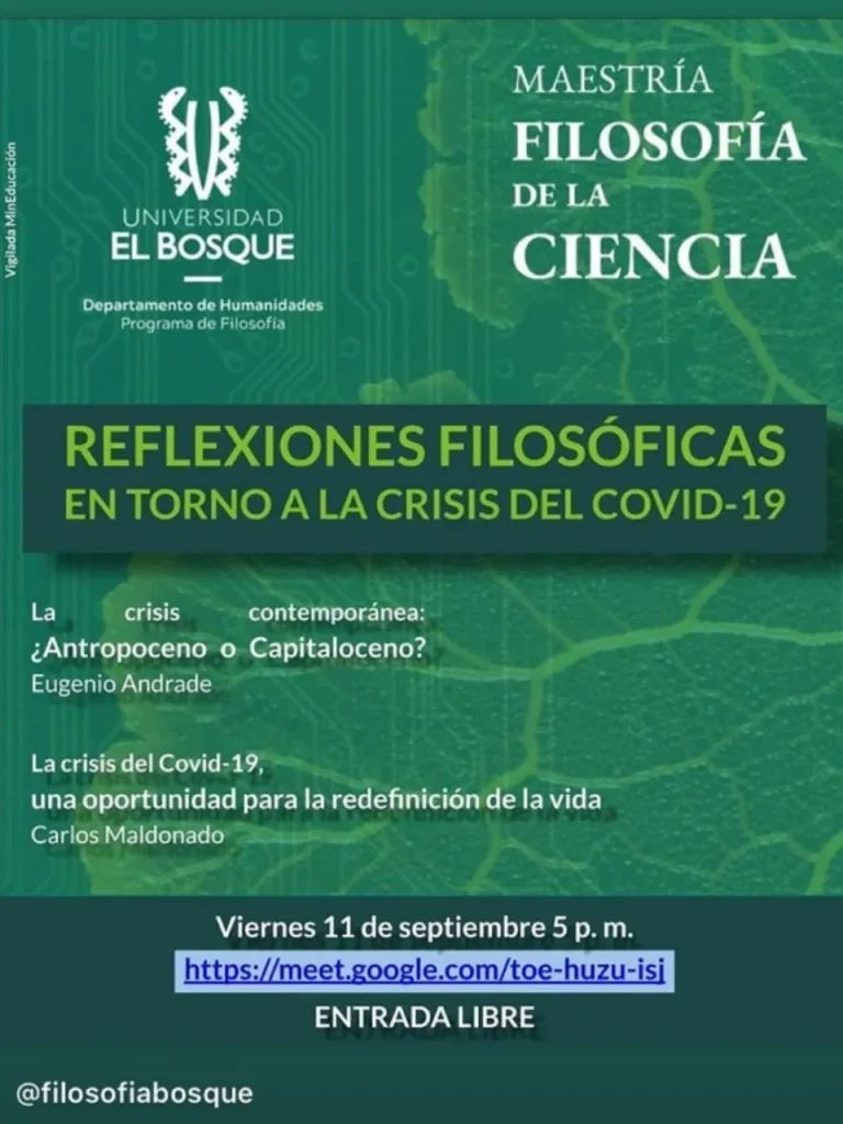 Reflexiones filosóficas en torno a la crísis del Covid-19