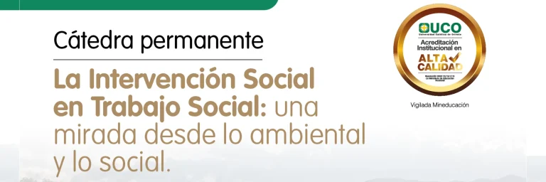 Cátedra permanente: La Intervención Social en Trabajo Social
