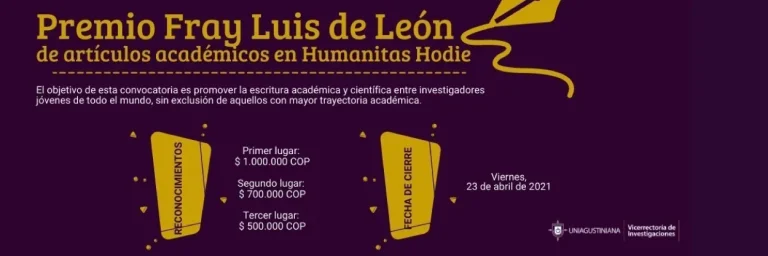 Premio “Fray Luis de León” de artículos académicos